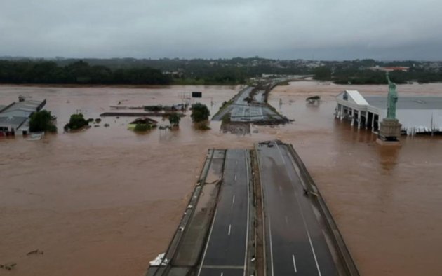 Aumenta el caudal de los ríos y se encienden más alarmas en Brasil