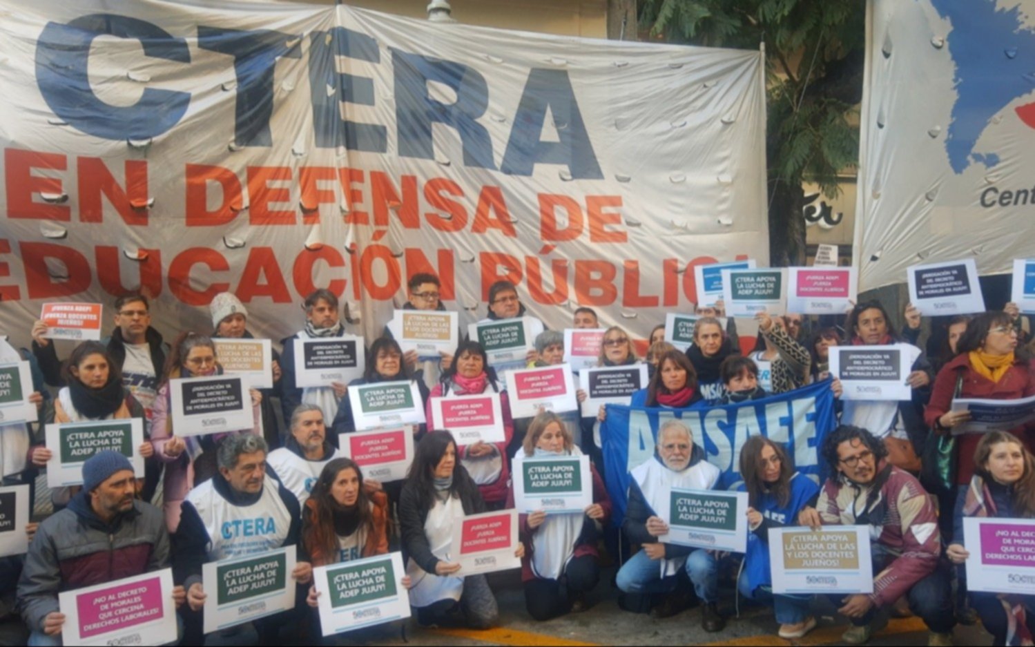 Convocan a un paro docente para el jueves