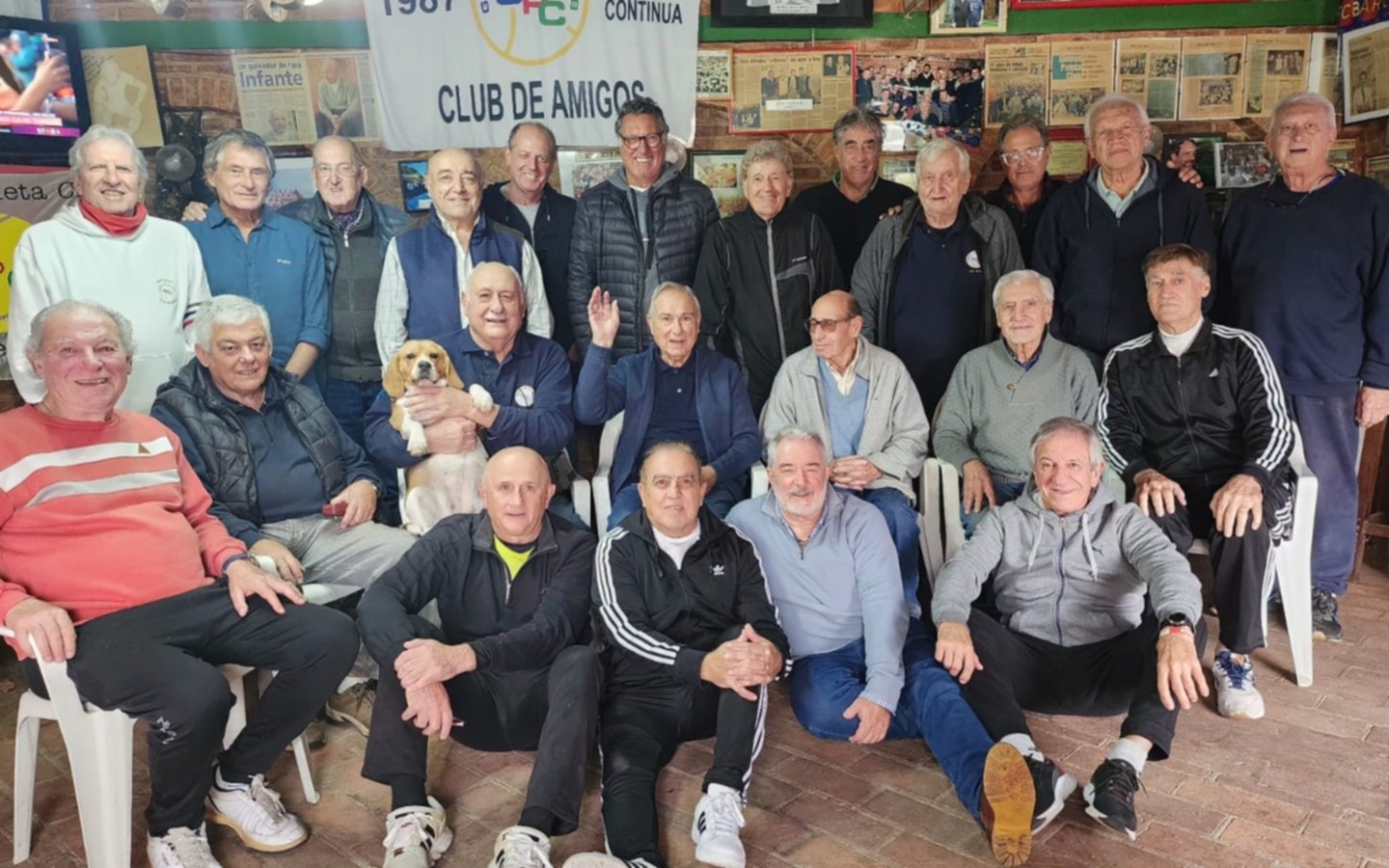 Los 90 años de Julio Rodríguez, goleador de Cambaceres