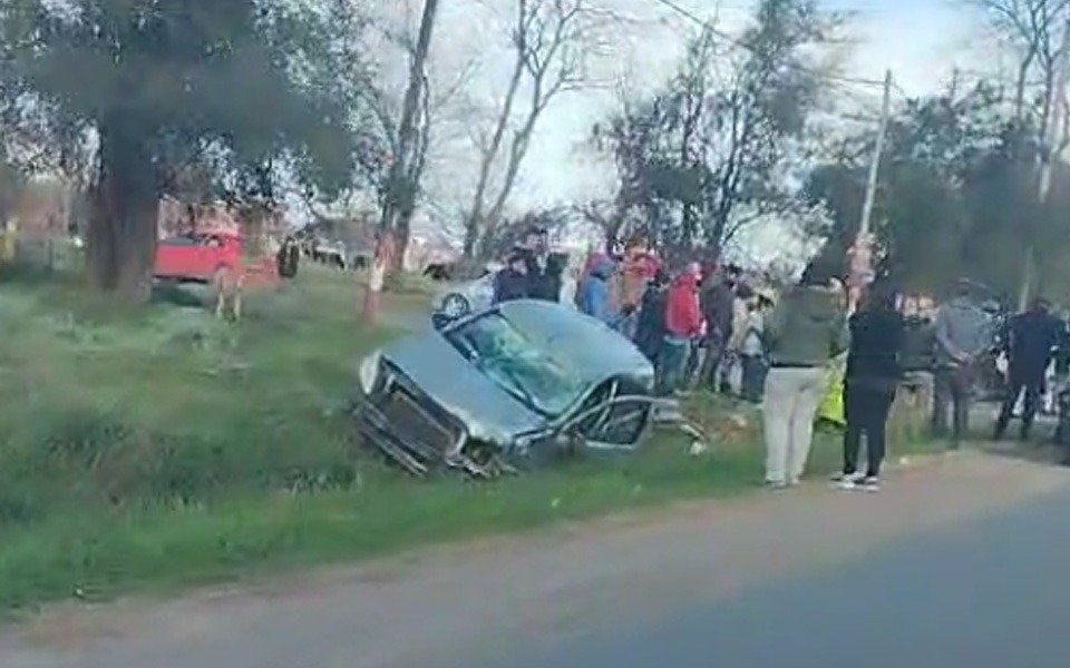 Otro siniestro vial alarmó a vecinos de Los Hornos