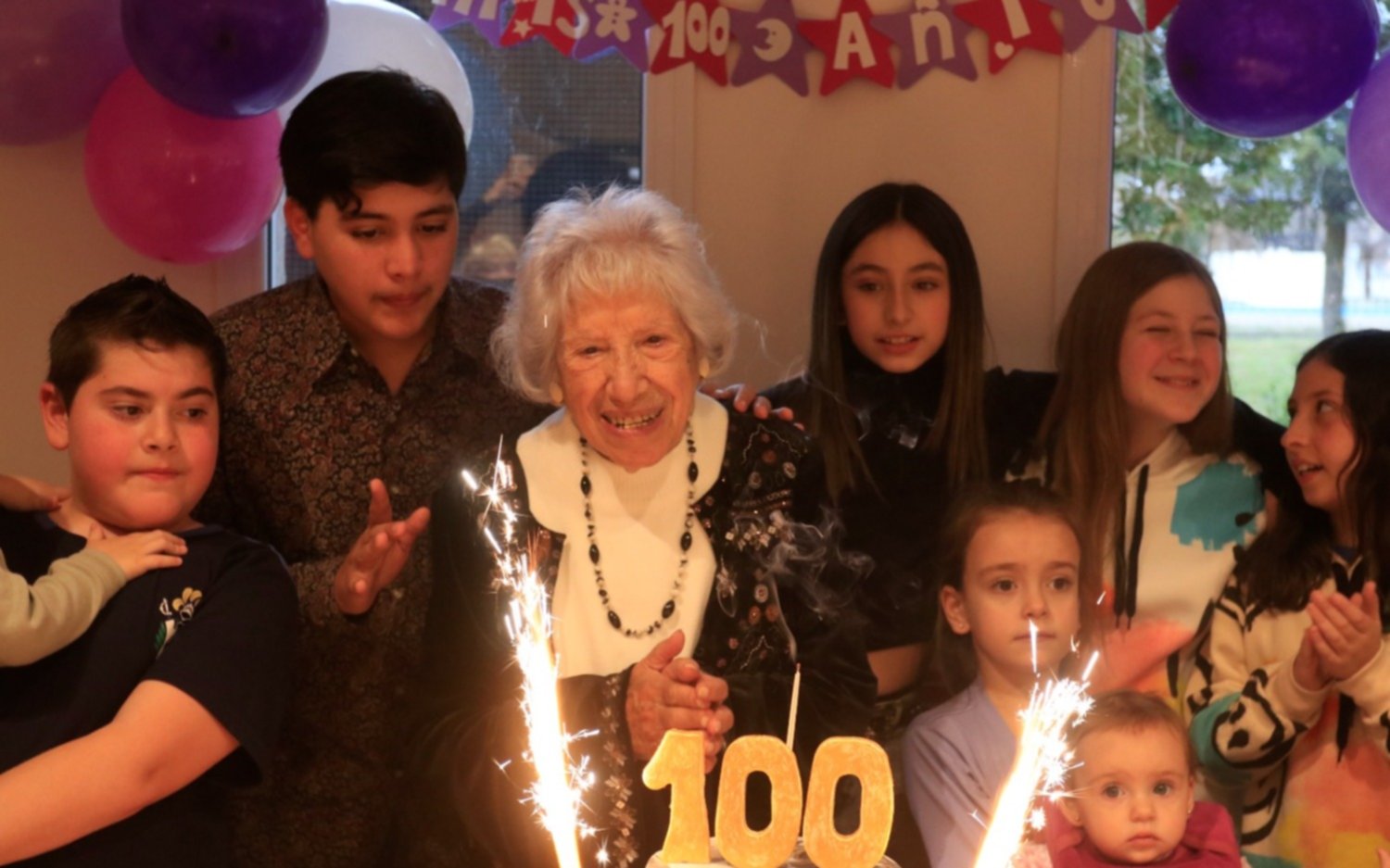 Élida Salomé se sumó al “club de los 100”, con vitalidad y proyectos