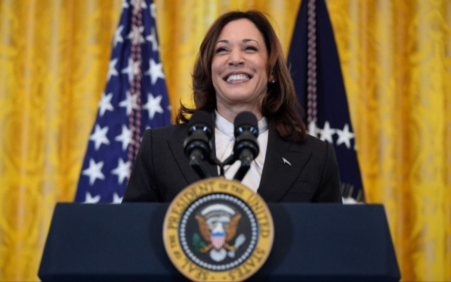 Kamala tiene los votos para ser candidata demócrata