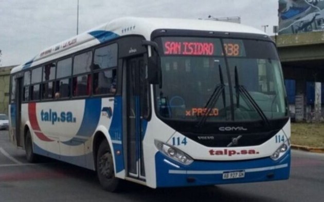 Alerta por la línea de micros que llega a San Isidro