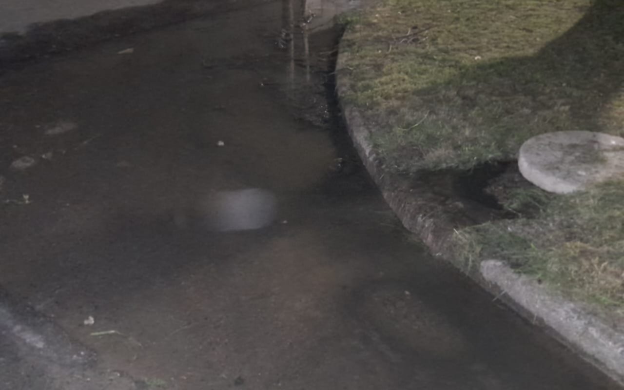 Desborde cloacal crónico en San Carlos