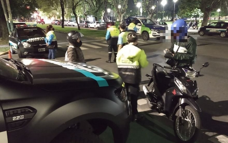 Secuestraron más de 50 motos en un operativo de control vial en la Ciudad