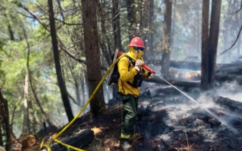 El incendio en Bariloche ya consumió 1.500 hectáreas