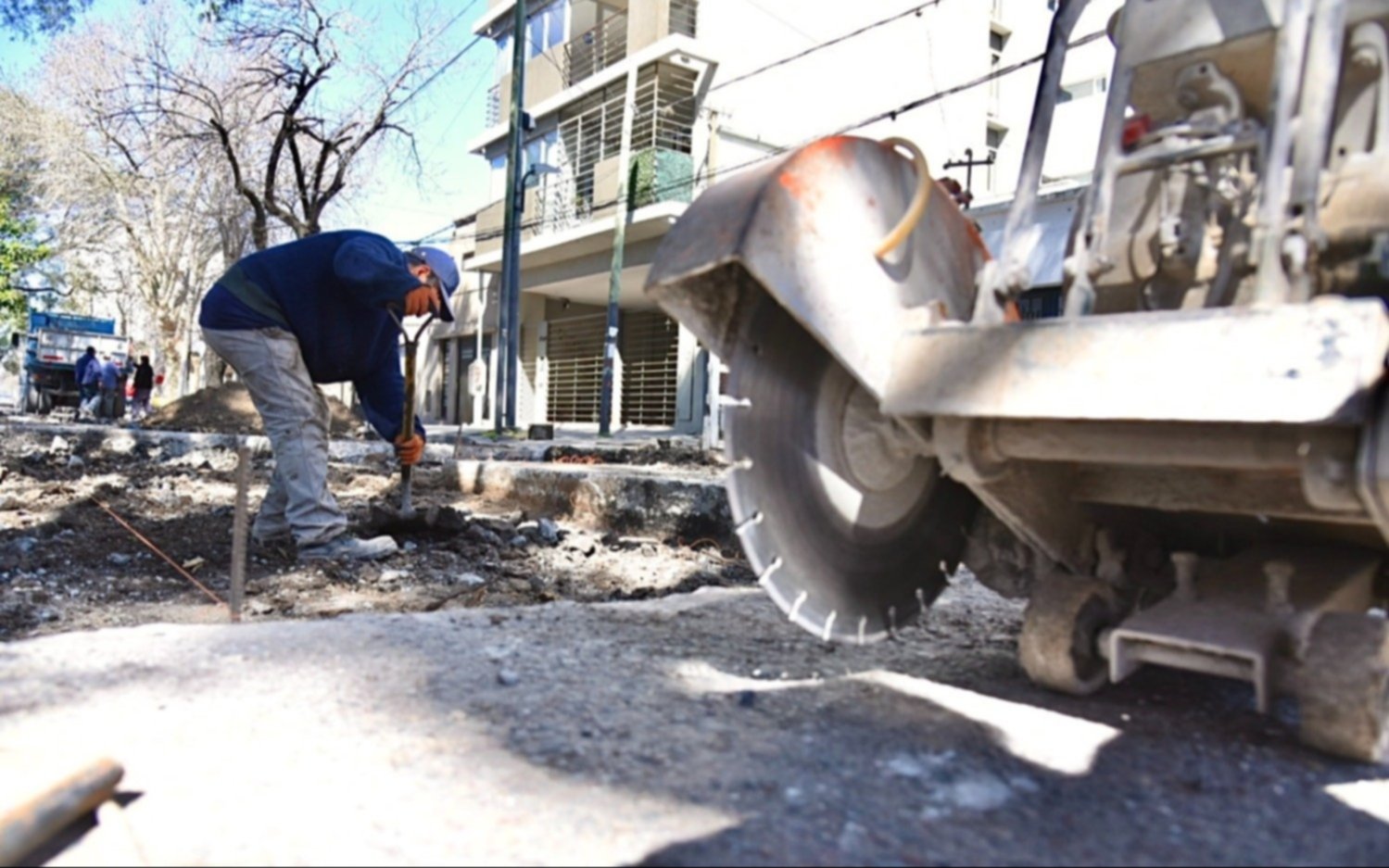 Culminaron las obras de pavimentación alrededor del Hospital de Niños