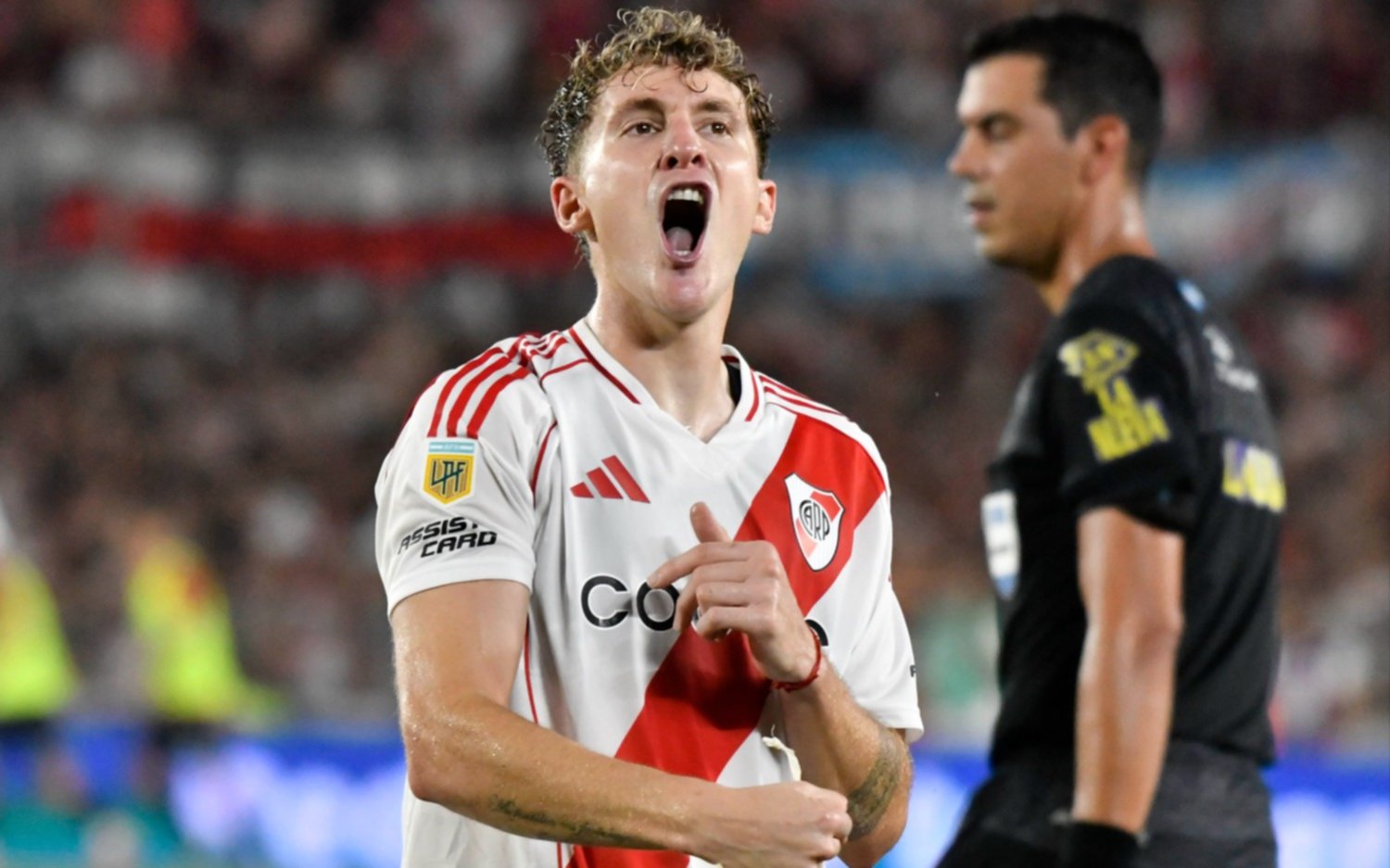 River se despertó con dos golazos de Colidio