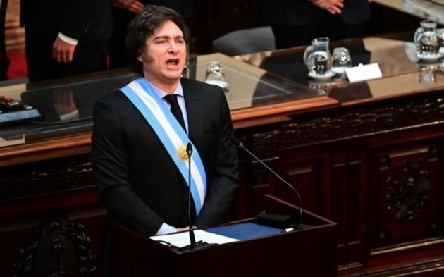 Milei busca que su discurso no pase desapercibido