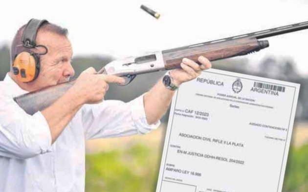 La Asociación del Rifle tiene sede legal en La Plata
