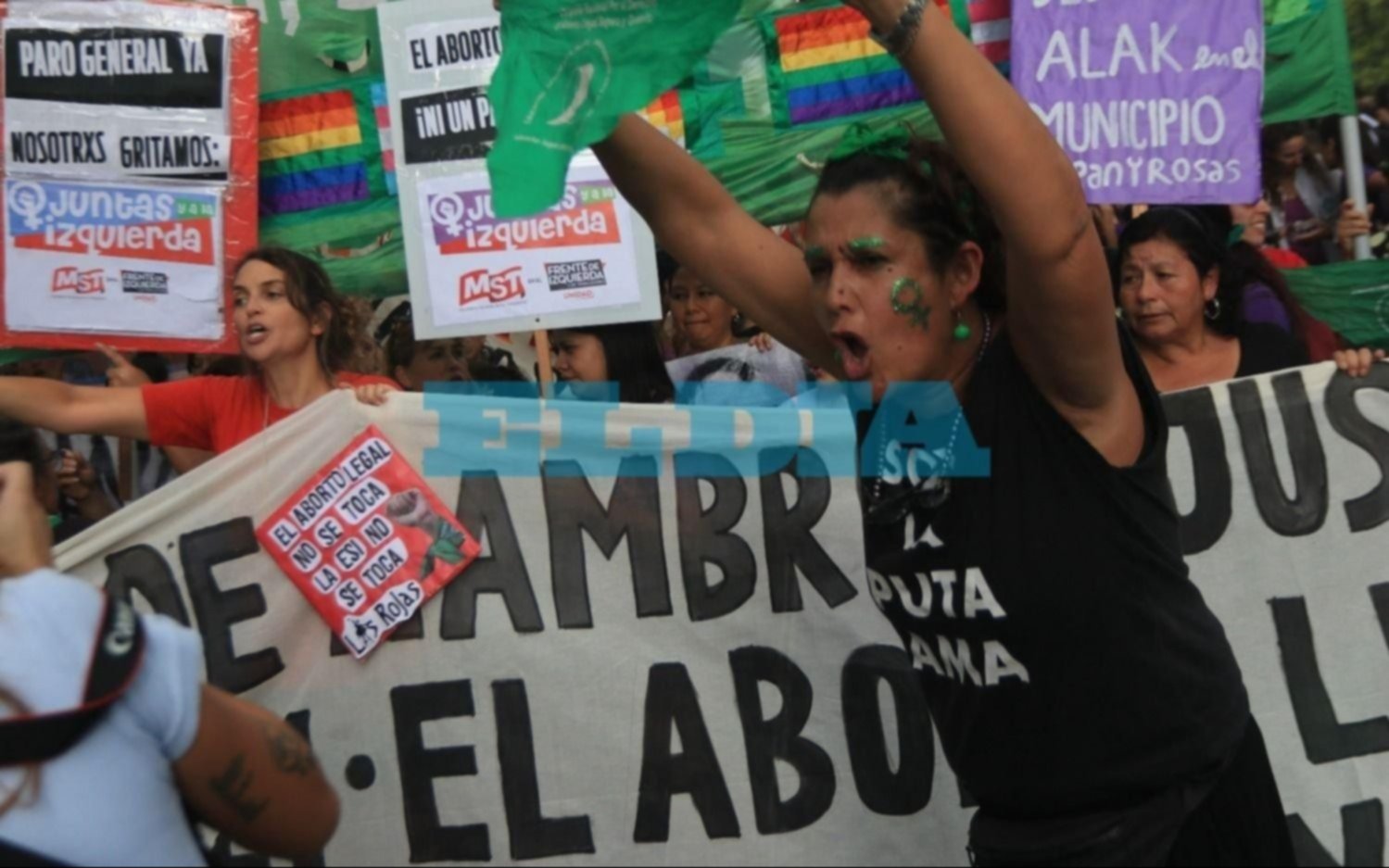 Manifestación en la Ciudad por el Día de la Mujer