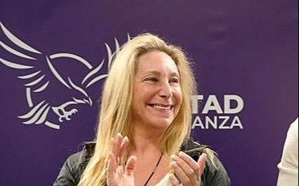 Karina, de campaña en Santa Fe: presentó a los candidatos libertarios