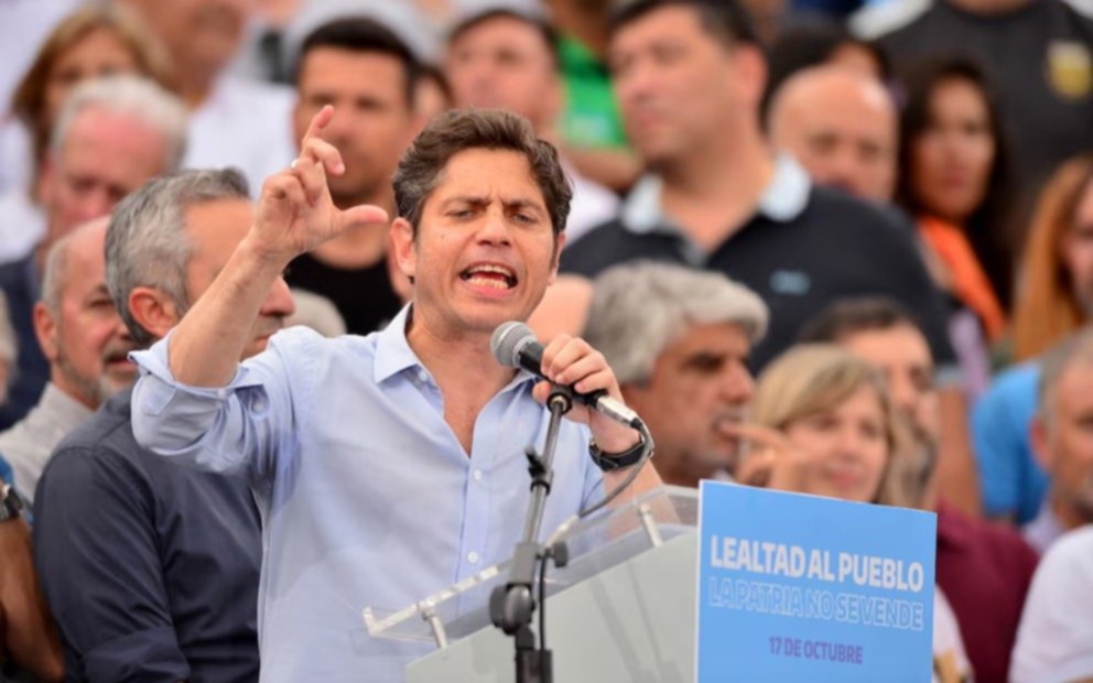 Kicillof: un acto en medio del debate por las PASO