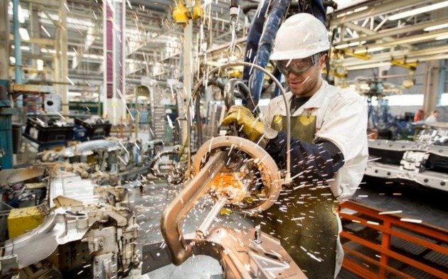 Fuerte avance interanual de la actividad industrial: 7%