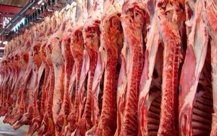 Cayeron 28,4% las exportaciones de carne vacuna