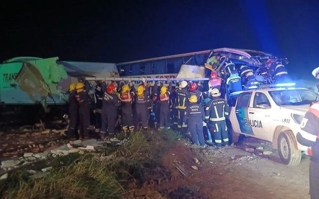 Causas combinadas en el trágico choque ocurrido en la ruta 3