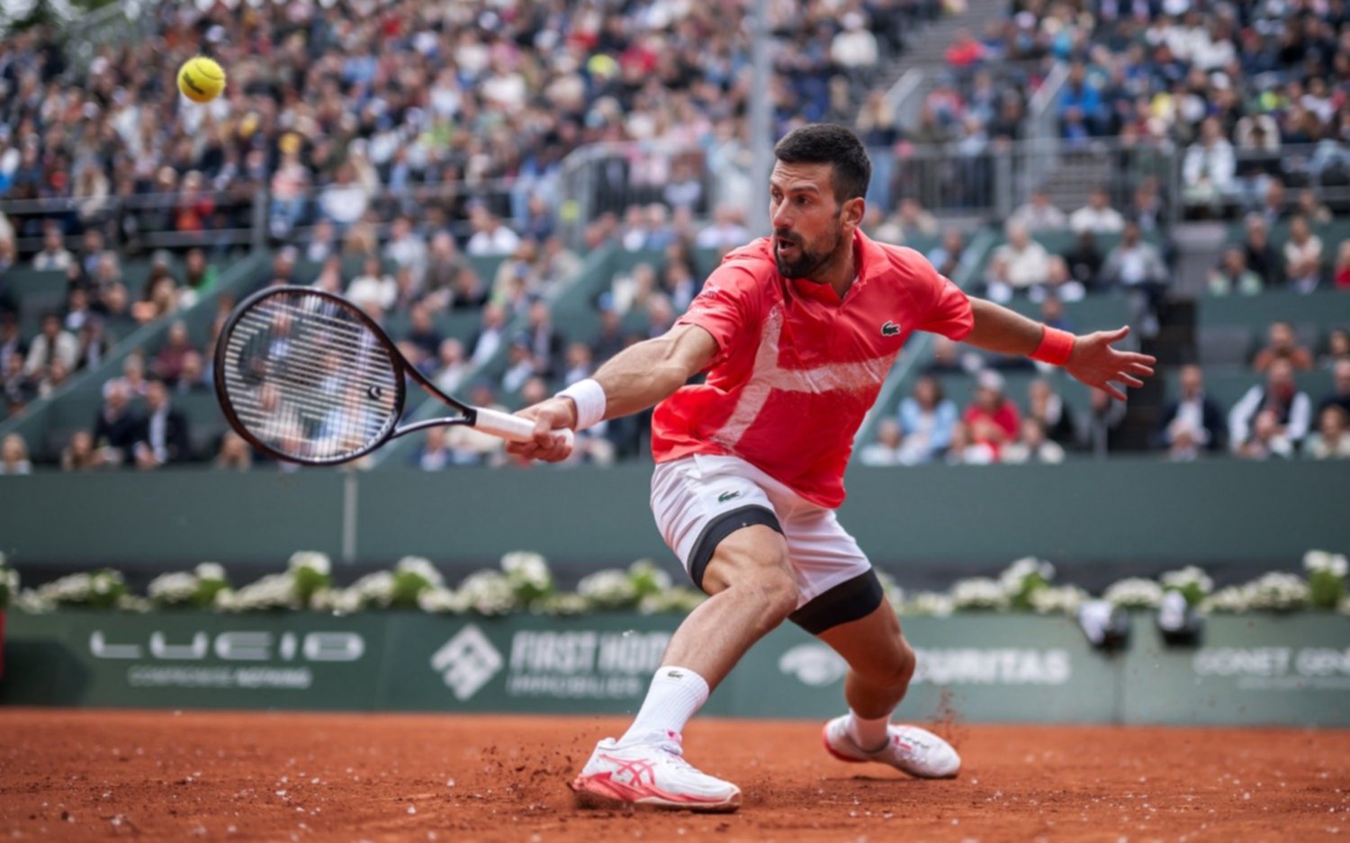 Djokovic volvió a ganar sobre polvo de ladrillo, en el torneo de Ginebra