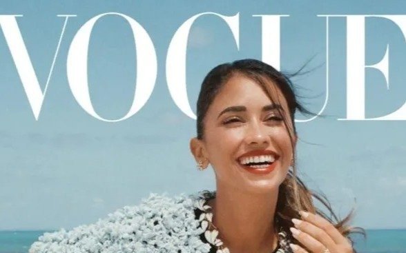 Antonela Roccuzzo en una impactante producción para Vogue
