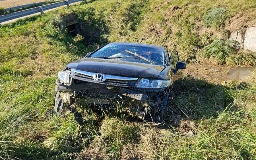 Un matrimonio se salvó de milagro en la Ruta 6