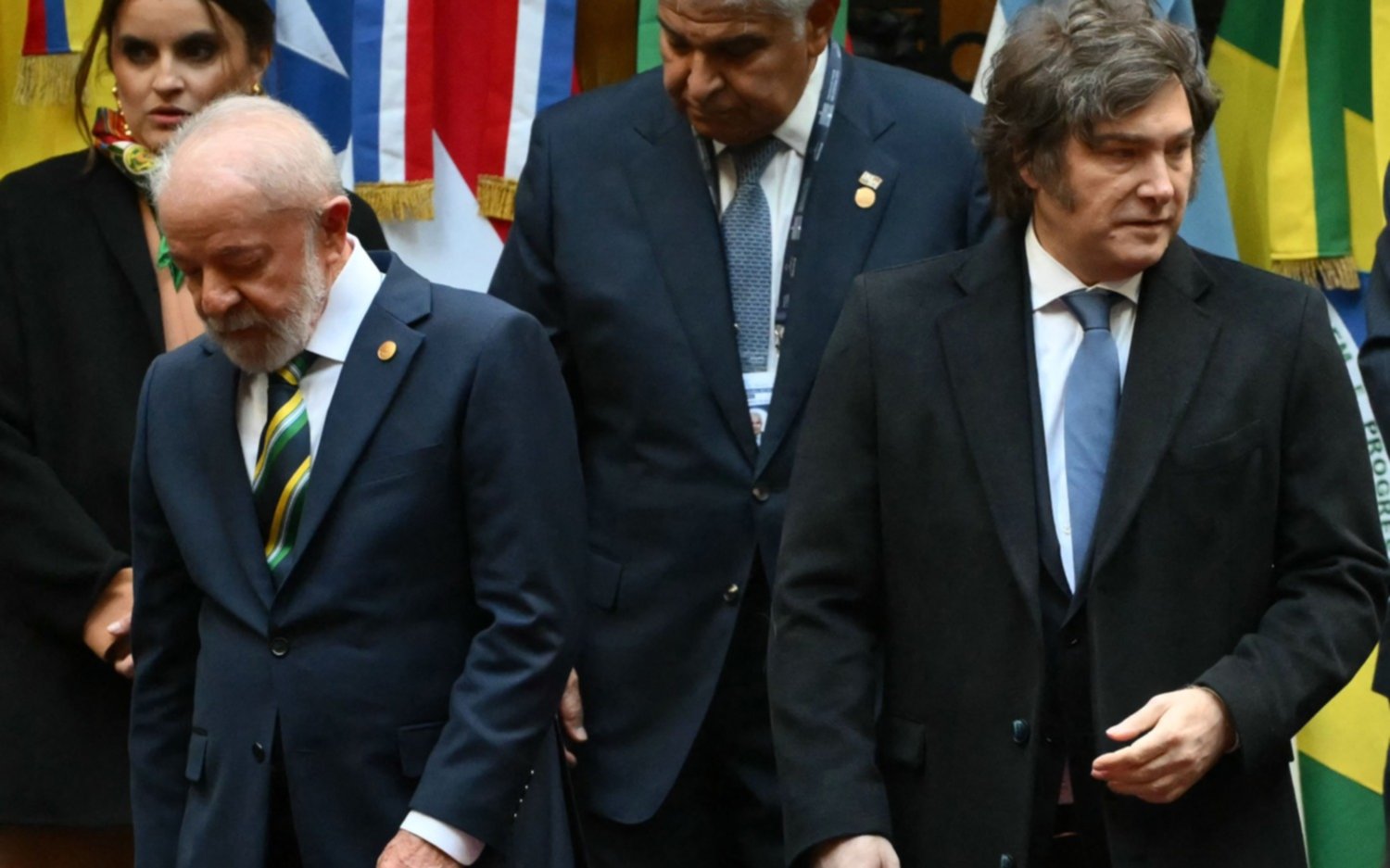 Un saludo seco y un abrazo incómodo en el tenso encuentro con Lula da Silva