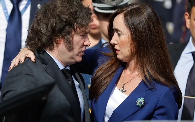 Una nueva chicana de Villarruel al Presidente