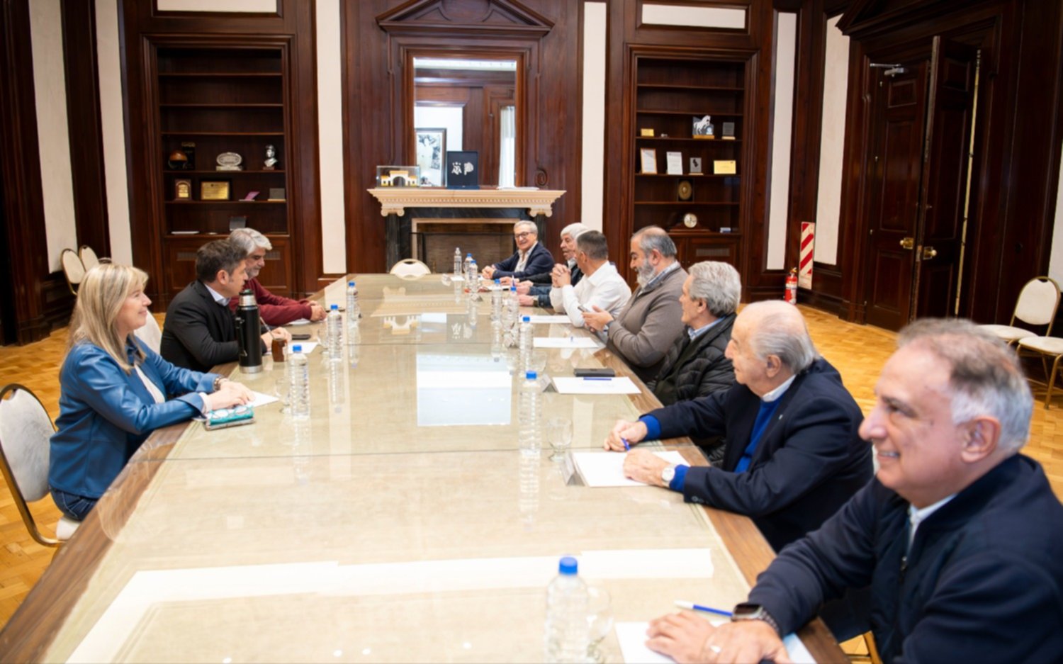La CGT vino a La Plata y le pidió a Kicillof lugares en las listas