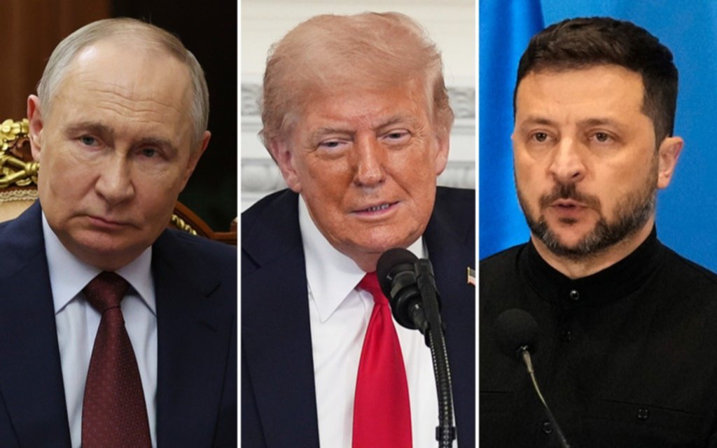 En un clima tenso, Trump dice que Ucrania “no debería” atacar Moscú
