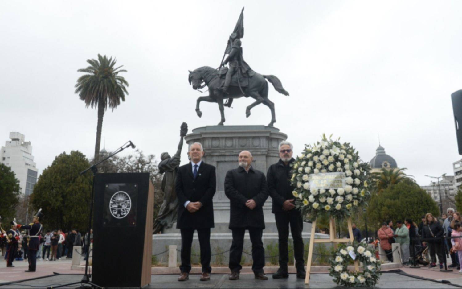 Emotivo acto en la Ciudad para recordar al General San Martín  