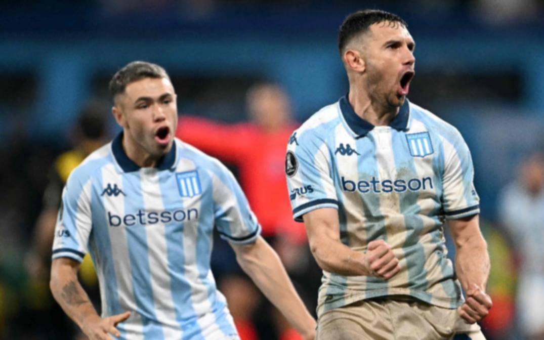 Racing entre la Libertadores y el clásico de mañana