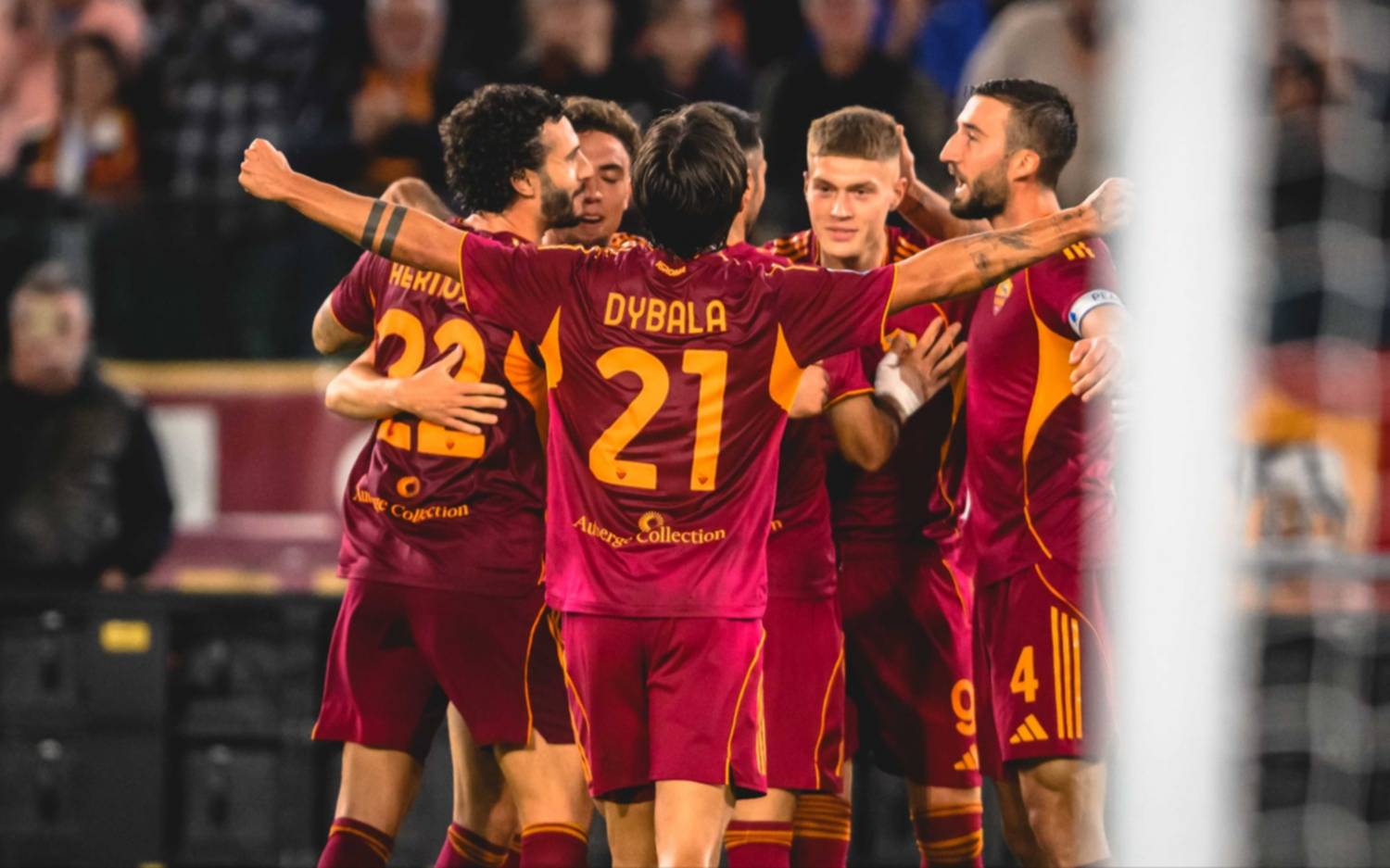 Triunfo de la Roma, que alcanzó al Nápoli