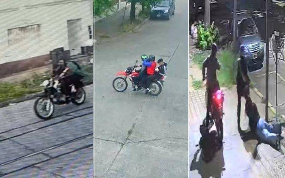 El robo motorizado está de moda entre dos plazas platenses