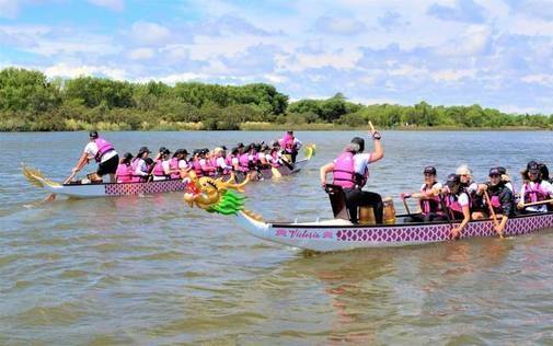 Dragones Rosas recibirá a la precursora del remo en bote, Adriana Bartoli