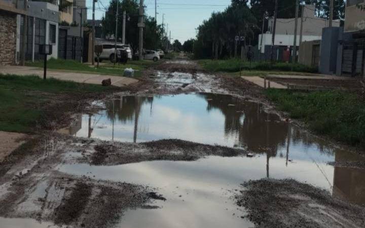 Reclamos vecinales por el estado de las calles en la periferia