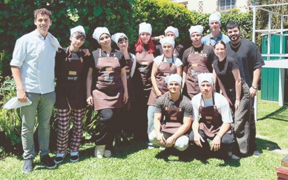 Jóvenes Baristas en acción