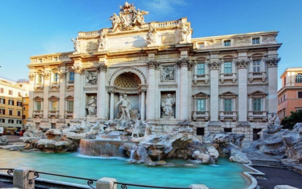Cerca de la Fontana di Trevi valdrá dos euros