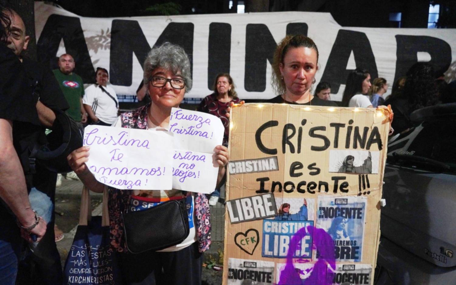 Cristina fue operada de urgencia de apendicitis en un sanatorio porteño