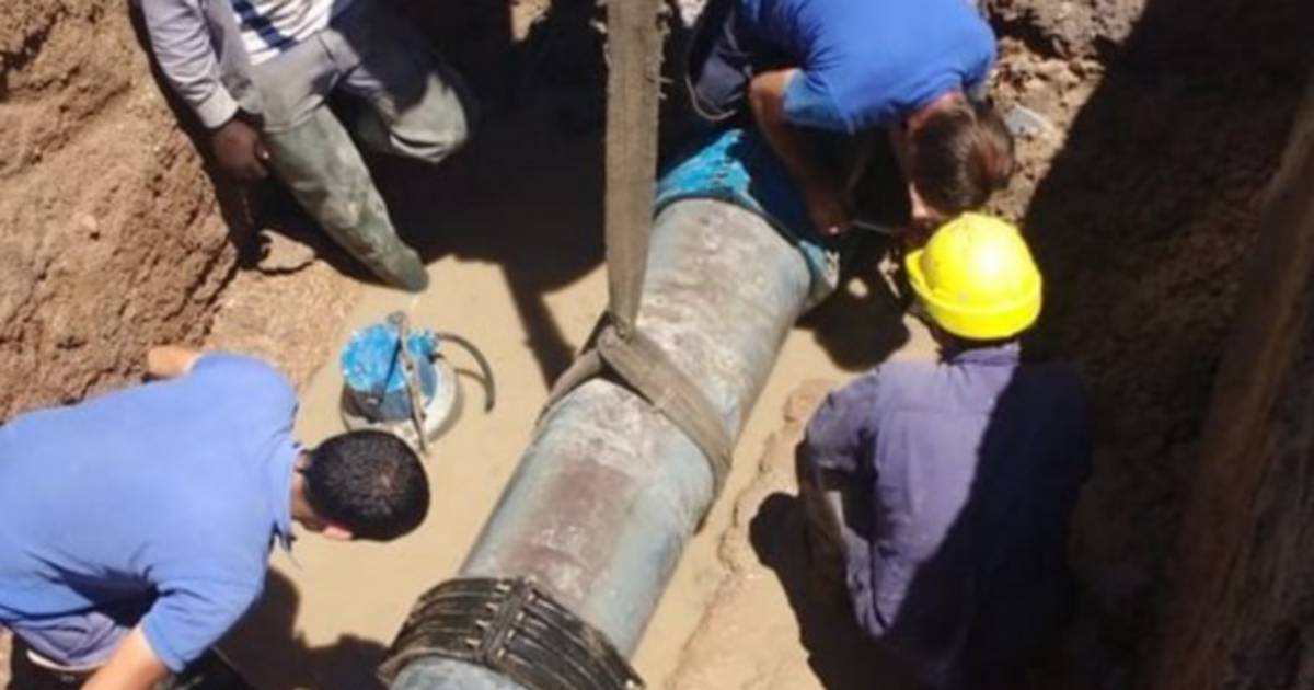 Puede faltar agua en Ensenada por obras de empalme de cañerías | El Dia