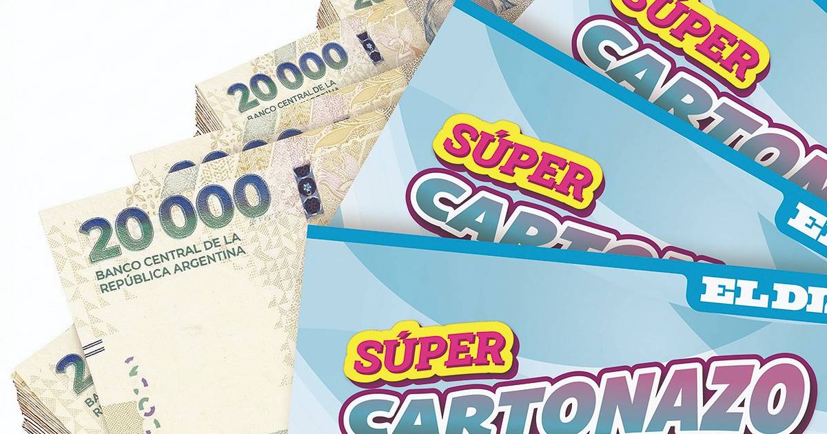 $5.000.000: más expectativas por el premio del Súper Cartonazo | El Dia