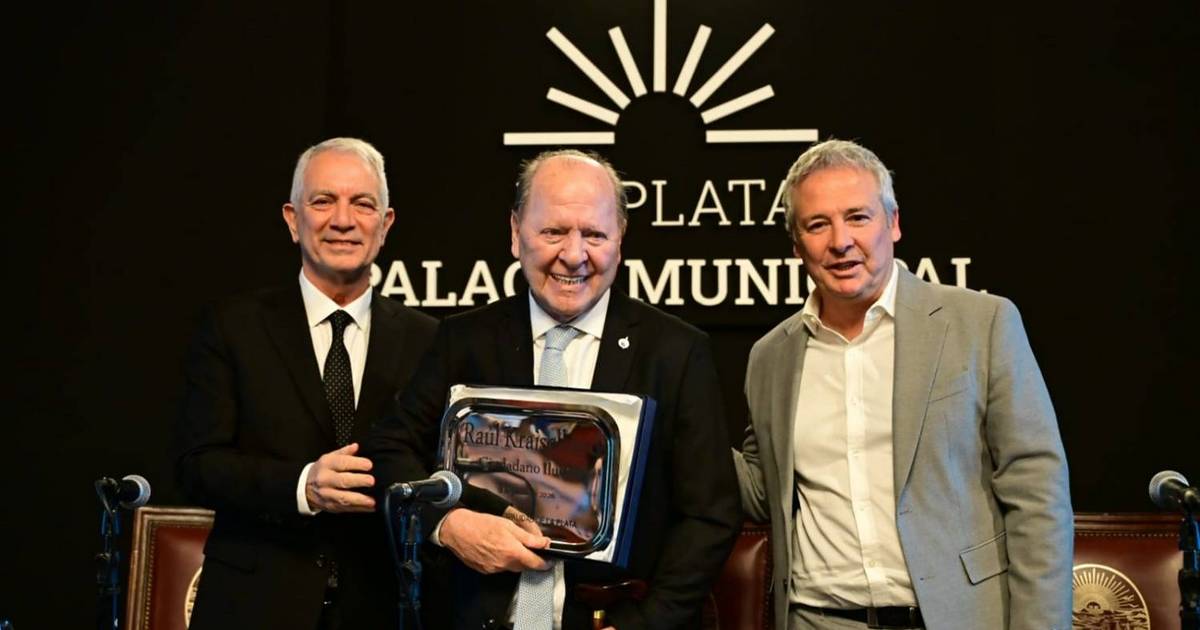 Ciudadano Ilustre de la Ciudad: felicitaciones a Raúl Kraiselburd | El Dia