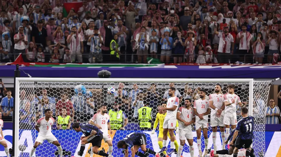 Argentina y el triunfo ante Jordania en imágenes
