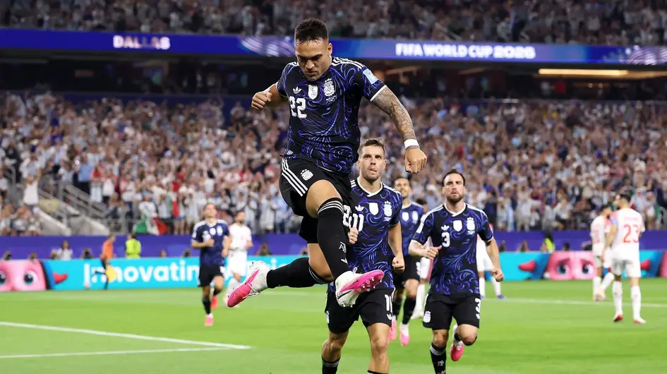 Argentina y el triunfo ante Jordania en imágenes