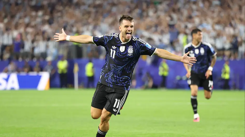 Argentina y el triunfo ante Jordania en imágenes