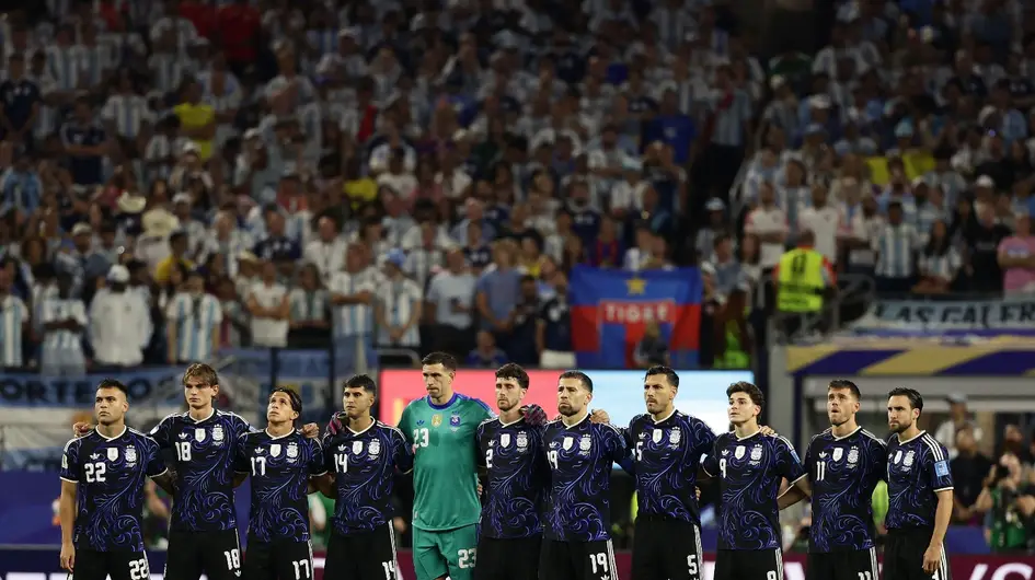 Argentina y el triunfo ante Jordania en imágenes