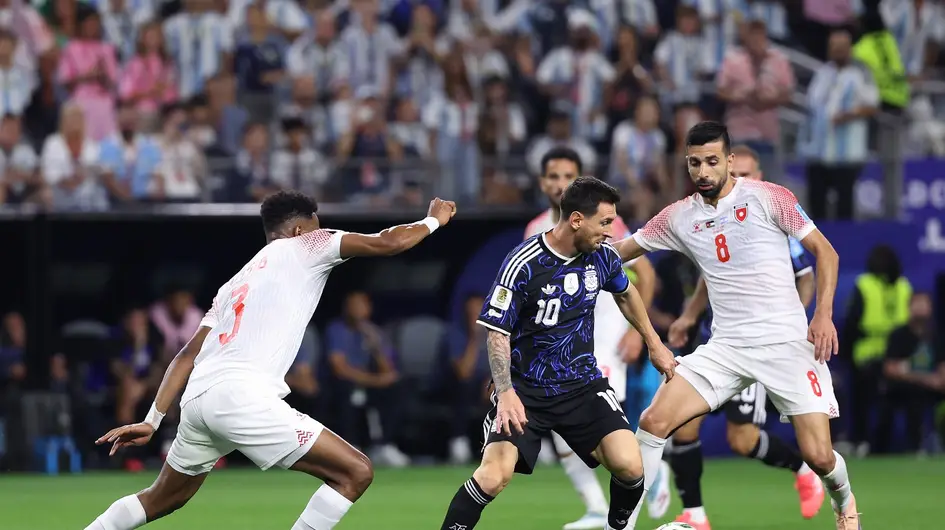 Argentina y el triunfo ante Jordania en imágenes
