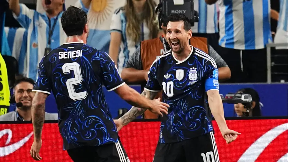Argentina y el triunfo ante Jordania en imágenes