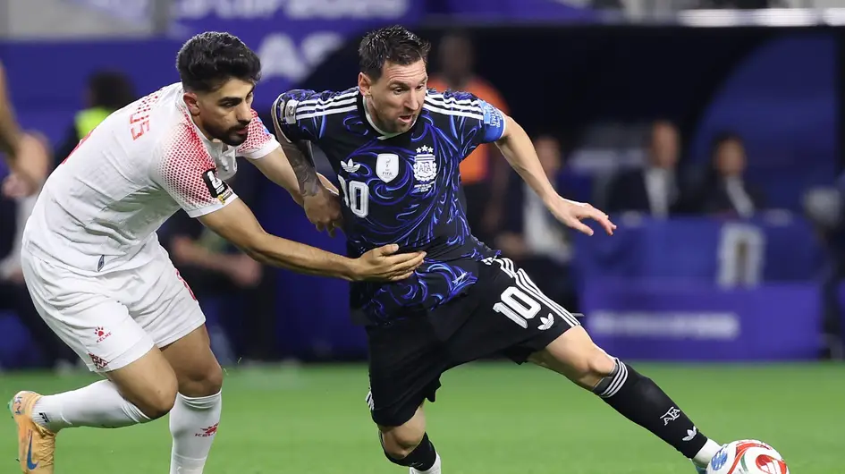 Argentina y el triunfo ante Jordania en imágenes