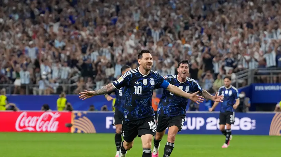 Argentina y el triunfo ante Jordania en imágenes