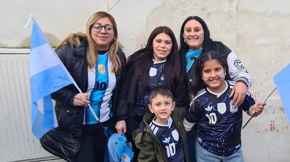 Así se festejó en La Plata la clasificación de Argentina a Cuartos de Final