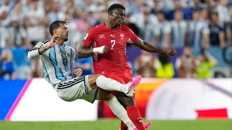Las mejores fotos del agónico triunfo de Argentina ante Suiza