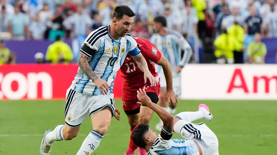 Las mejores fotos del agónico triunfo de Argentina ante Suiza